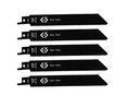 Reciprocating Saw Blade, 150mm, Teeth per Inch 24, Pack of 5 pieces
